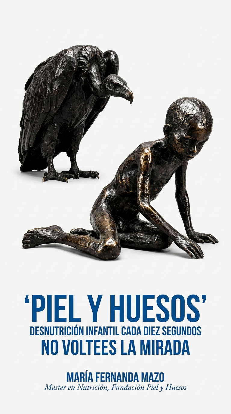 PIEL Y HUESOS,Desnutricion infantil cada 10 segundos